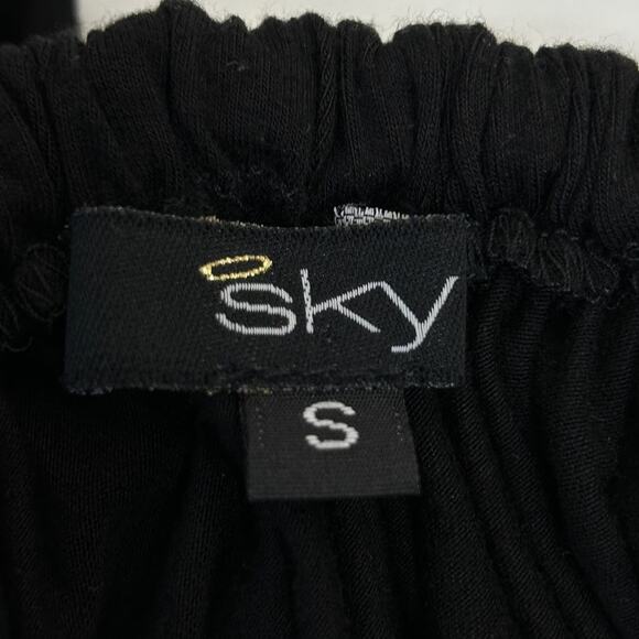 Sky Black Tunic with Chain Straps - Picture 5 of 6